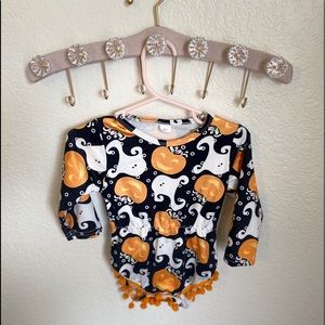 Baby girl Halloween romper